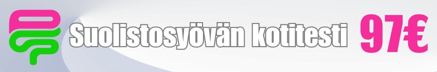 Suolistosyöpä, kotitestit, suolistosyöpäseulonta ja paksusuolen tähystys